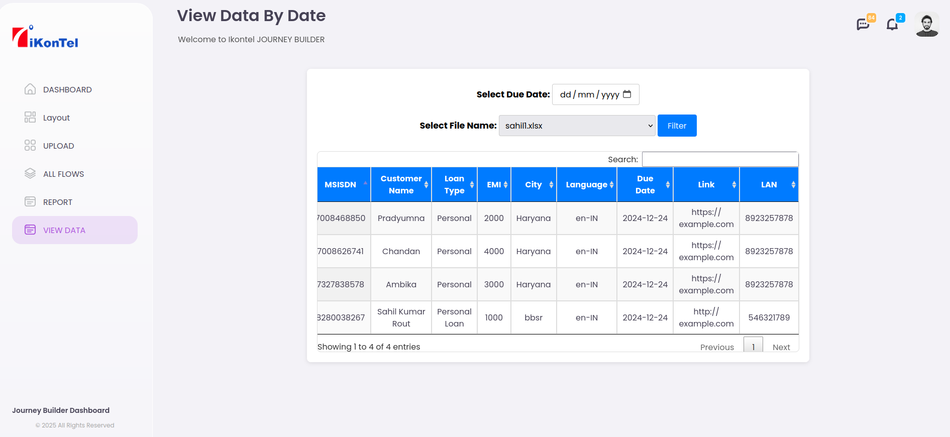 Journey Builder Reports